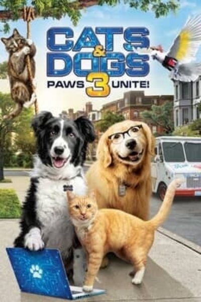 دانلود فیلم Cats & Dogs 3: Paws Unite 2020